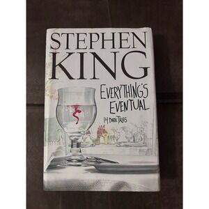 Stephen King Everything's Eventual Book Adult OS White 1st Ed 14 Dark Tales